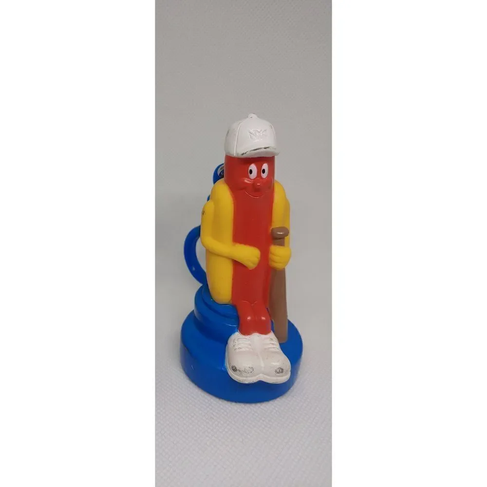 Vintage Nathan's Famous Hot Dog Baseball Player 4